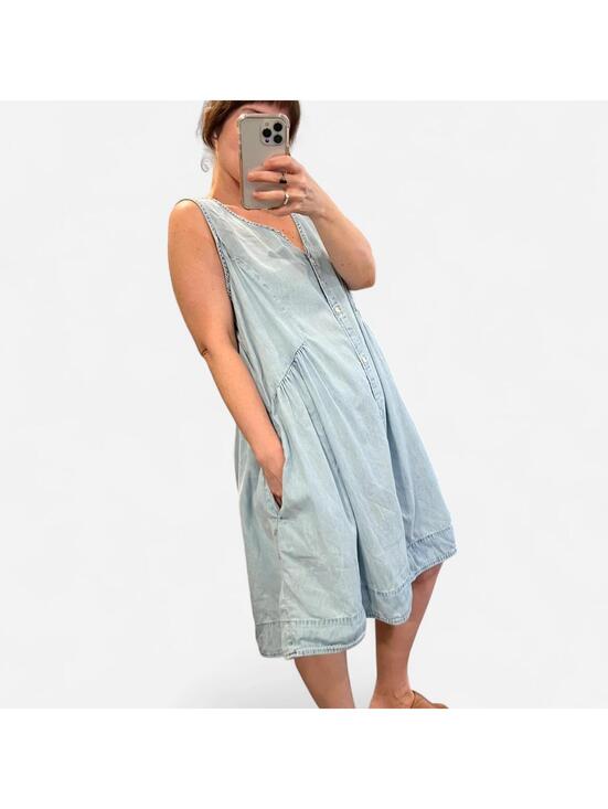 GAP Dresses & Skirts - Vintage Y2K GAP Chambray Babydoll Dress